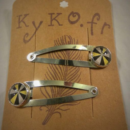 Barrettes Clic Clac Cabochon – Image 3