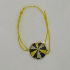 Triangles Noir Jaune Gris