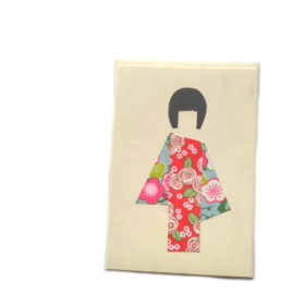 Carte japonaise beige H2841