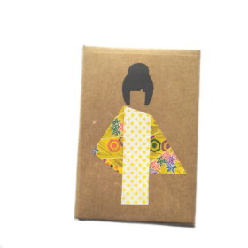 Carte Japonaise kraft H2845