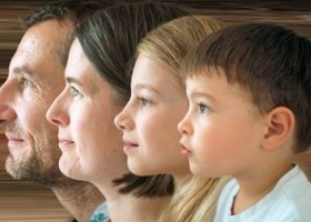 Portrait famille 20x30cm